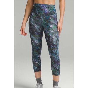 Lululemon Wunder Train High-Rise Cropped Leggings